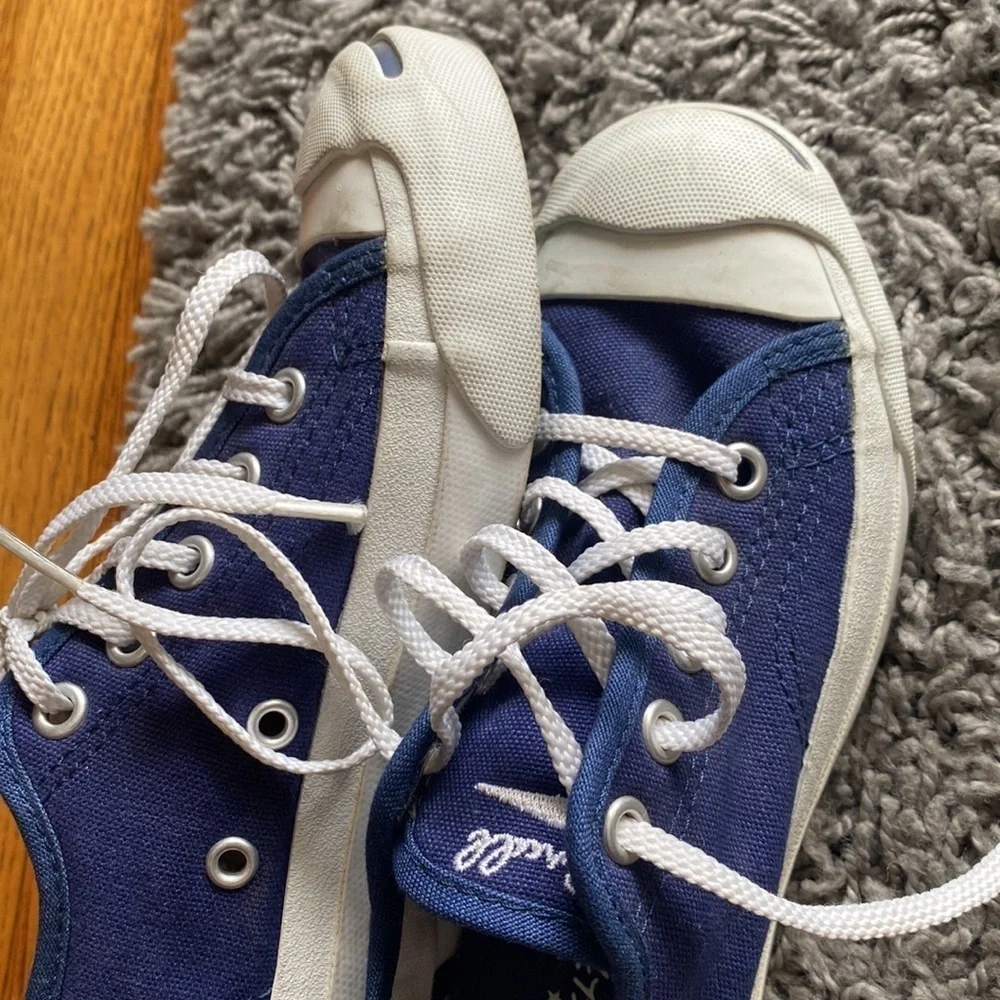 Converse Jack Purcell Blue Sneakers Size 13.5